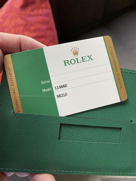 certificato autenticità rolex